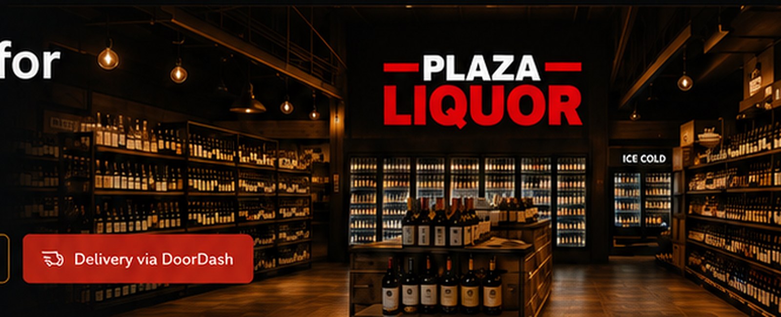 Plaza Liquor storefront