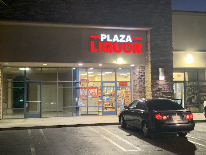 Plaza Liquor storefront